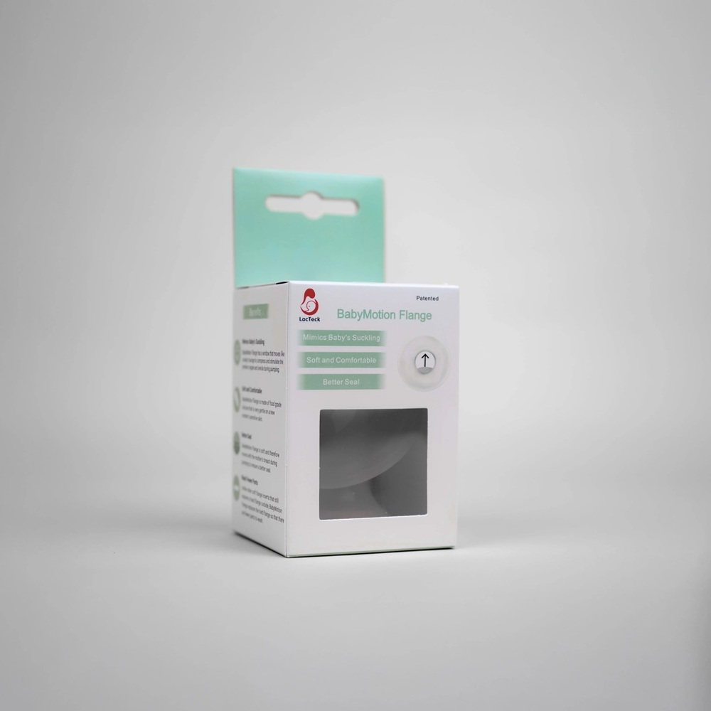 BabyMotion Flange - Mint Green Packaging